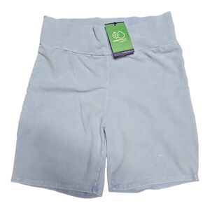 Blue Blush Biker Shorts